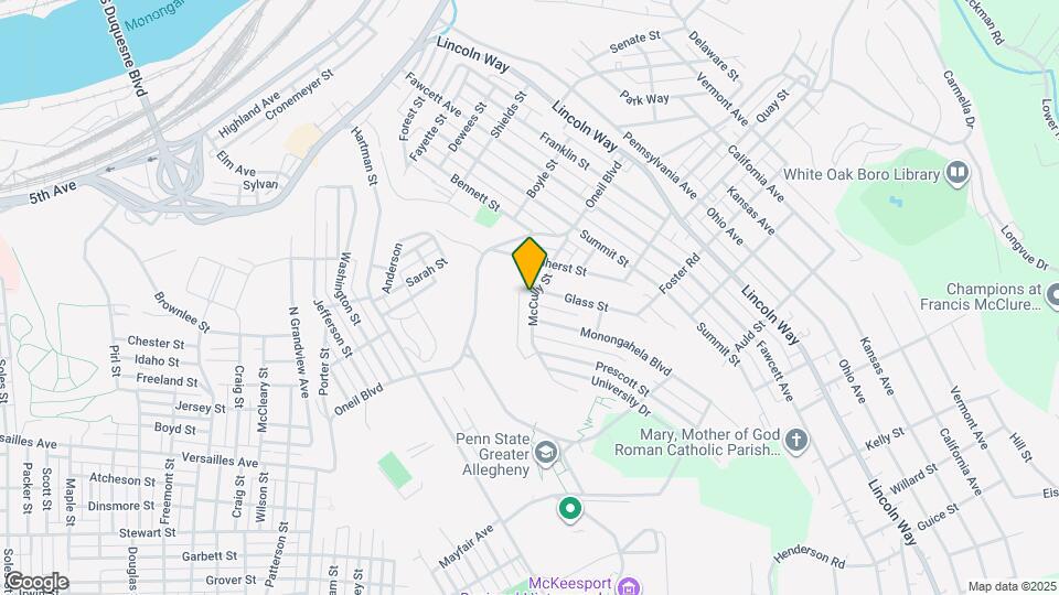 537 McCully St Map and Location Details