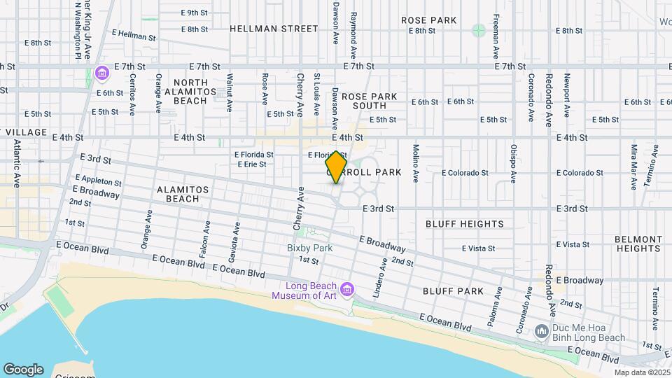 311 Junipero Ave Map and Location Details