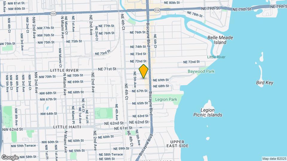 560 NE 69th St Mapa y Detalles de la Ubicación