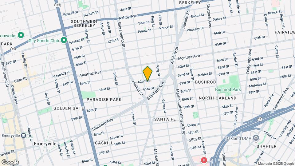 1610 62nd St Map and Location Details