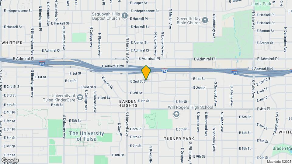 201 S Jamestown Ave Map and Location Details