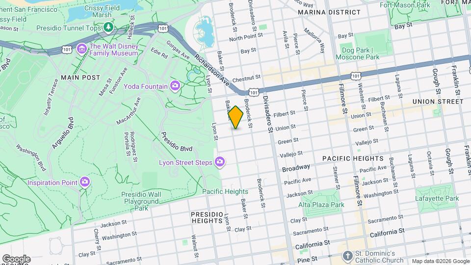 2784 Union St Map and Location Details