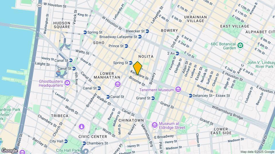181 Mott St Map and Location Details