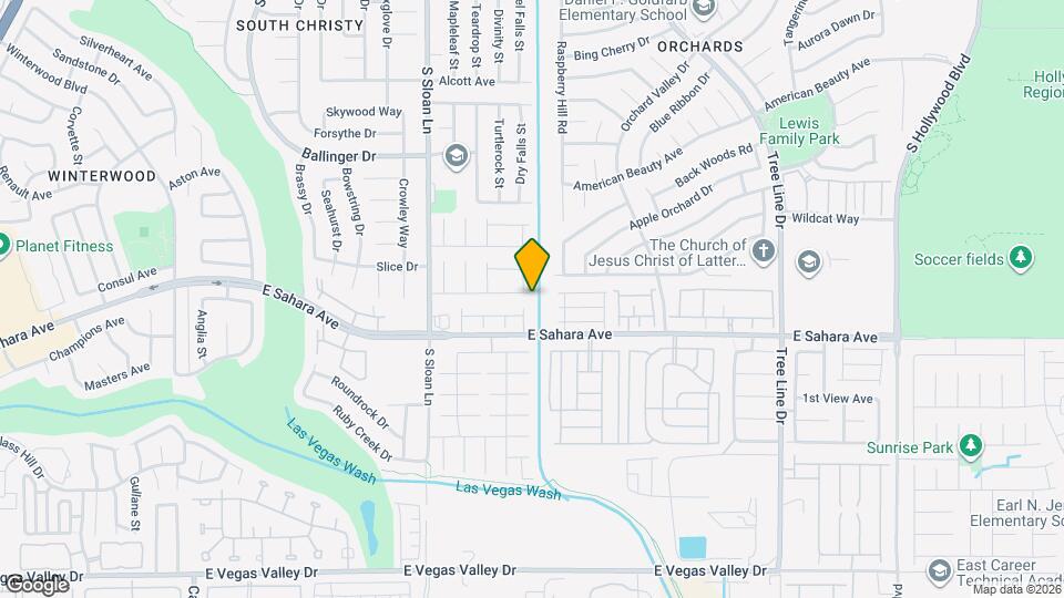 5969 Woodfield Dr Map and Location Details