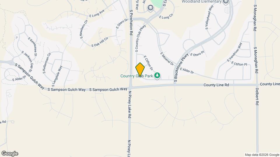 8229 S Country Club Pkwy Map and Location Details