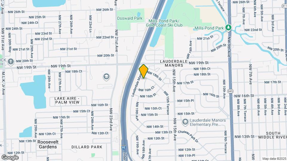 1641 NW 18th Ave Map and Location Details