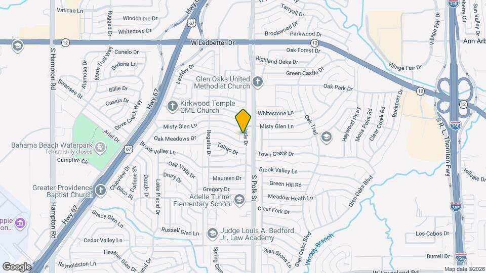 4921 Jade Dr Map and Location Details