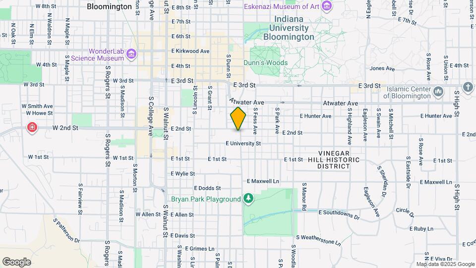 610 S Henderson St Map and Location Details