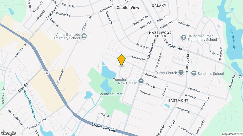 219 Gayle Pond Trace Map and Location Details