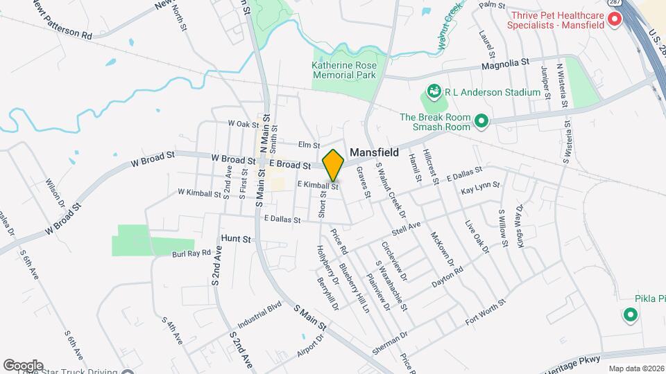 500 E Kimball St Map and Location Details