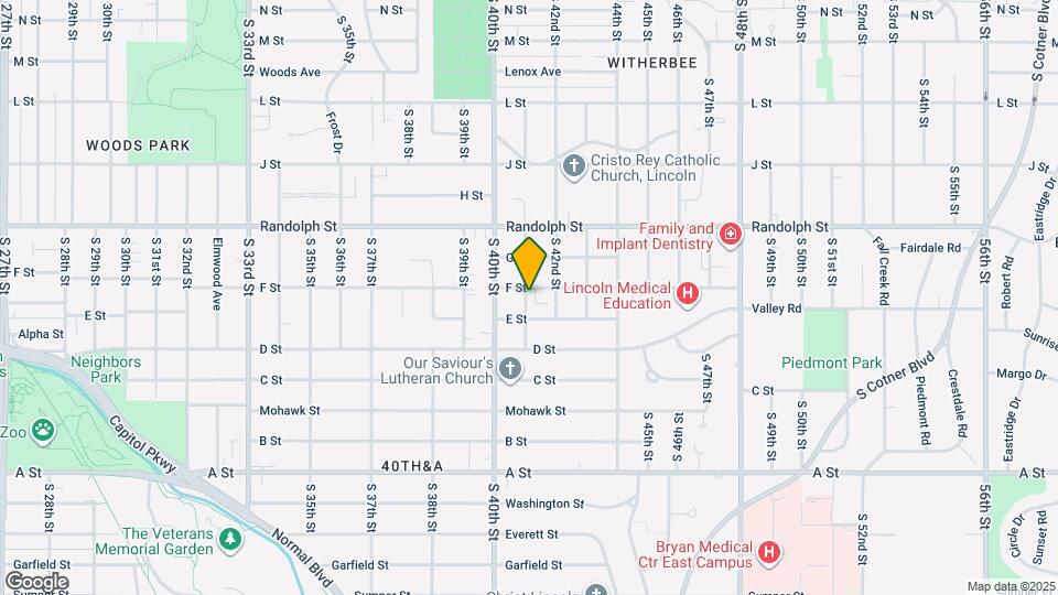 4101 F St Mapa y Detalles de la Ubicación