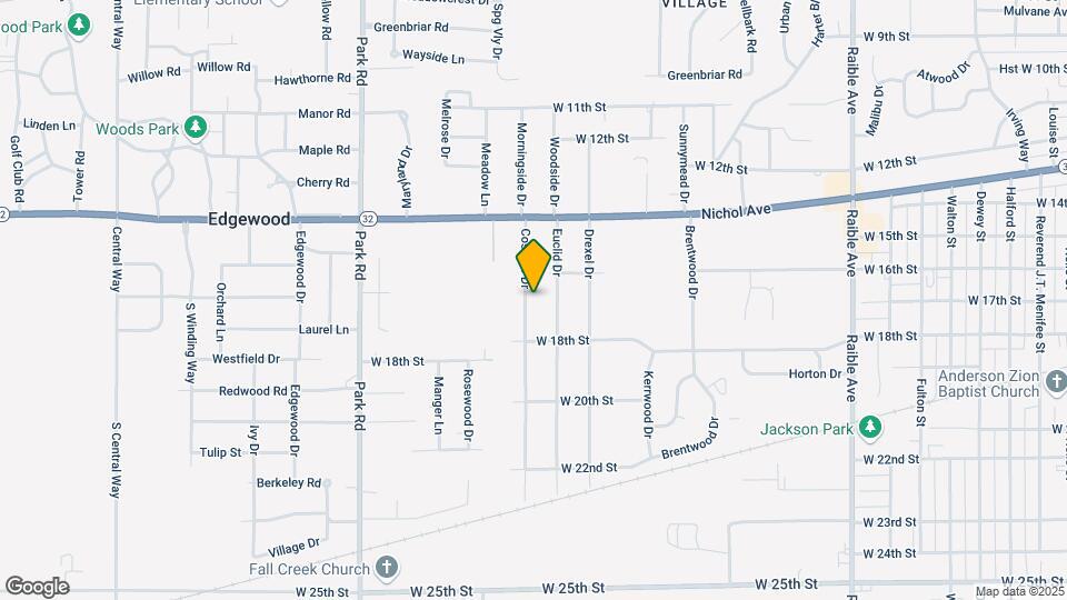 1706 Costello Dr Map and Location Details