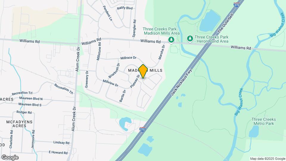 Three Rivers Villas and Townhomes Apartments Map and Location Details