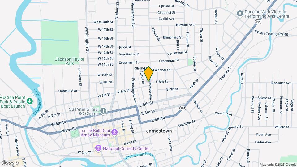 101 Lakeview Ave Mapa y Detalles de la Ubicación