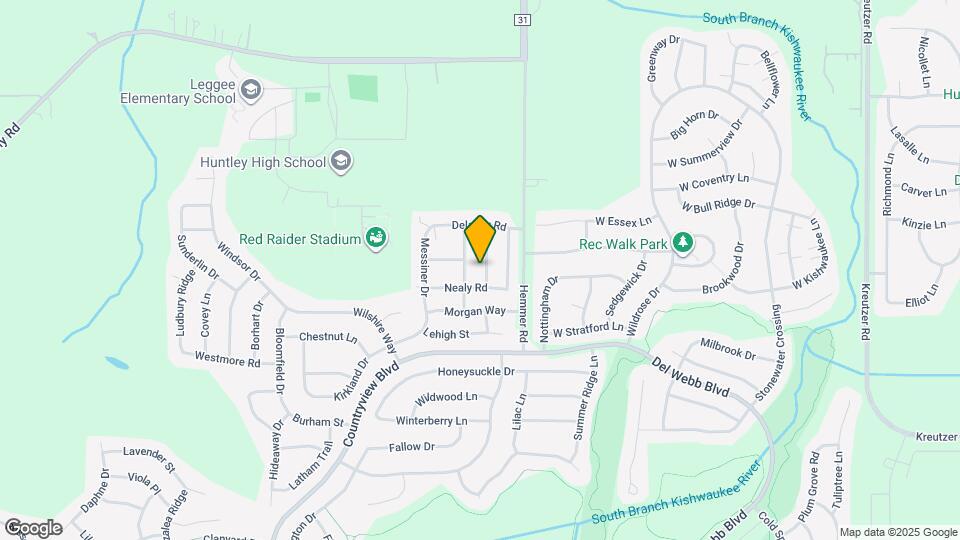 11723 Evergreen Ln Map and Location Details