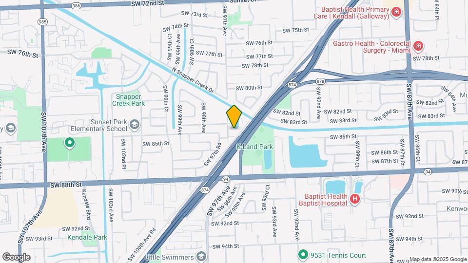 8330 SW 96th Pl Map and Location Details