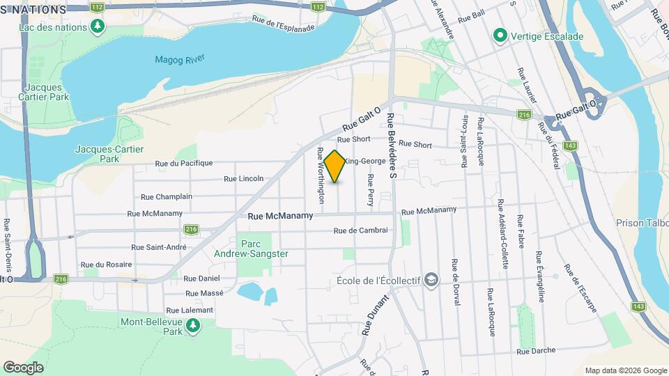 1023 De La Princesse St Map and Location Details