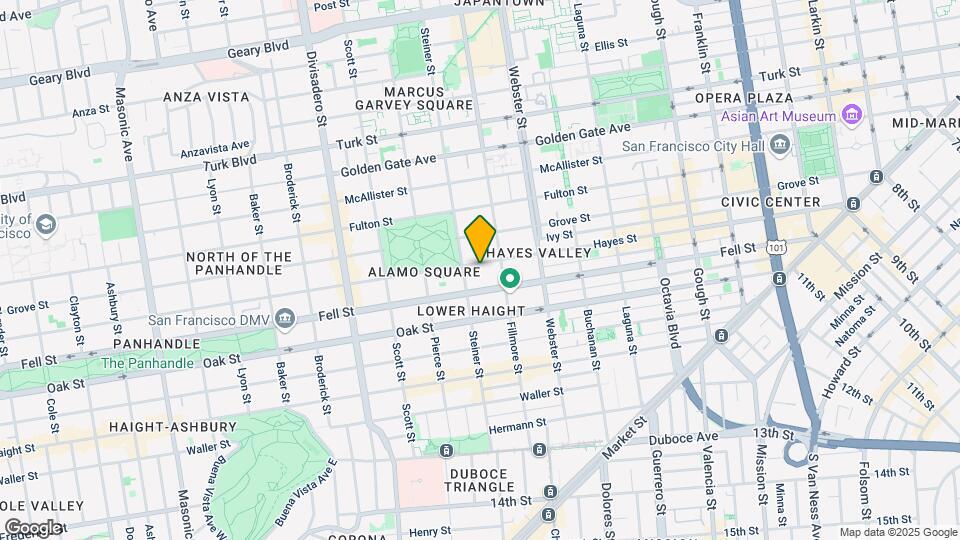 957 Hayes Mapa y Detalles de la Ubicación
