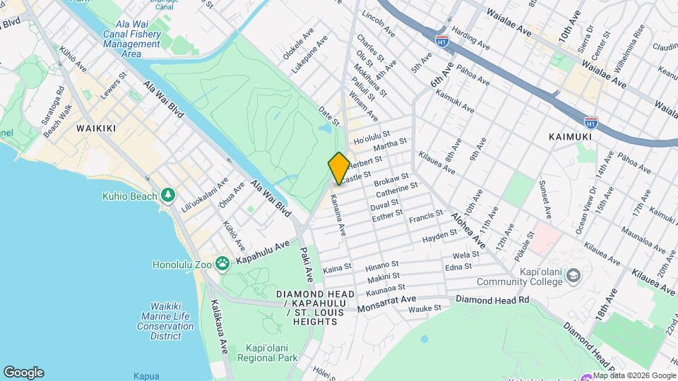 3112 Brokaw St Map and Location Details