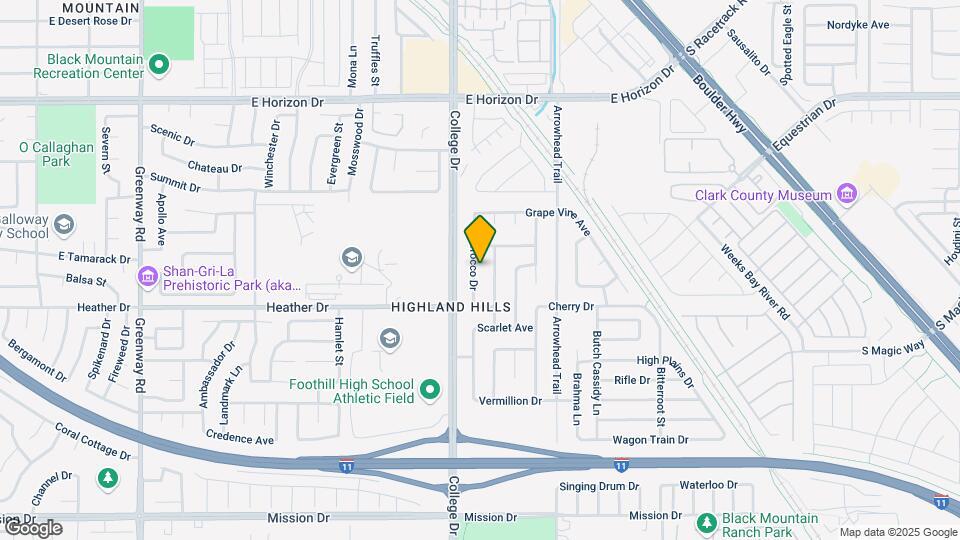 727 Morrocco Dr Map and Location Details