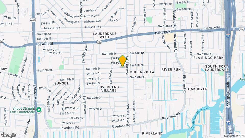 3130 SW 16th St Map and Location Details