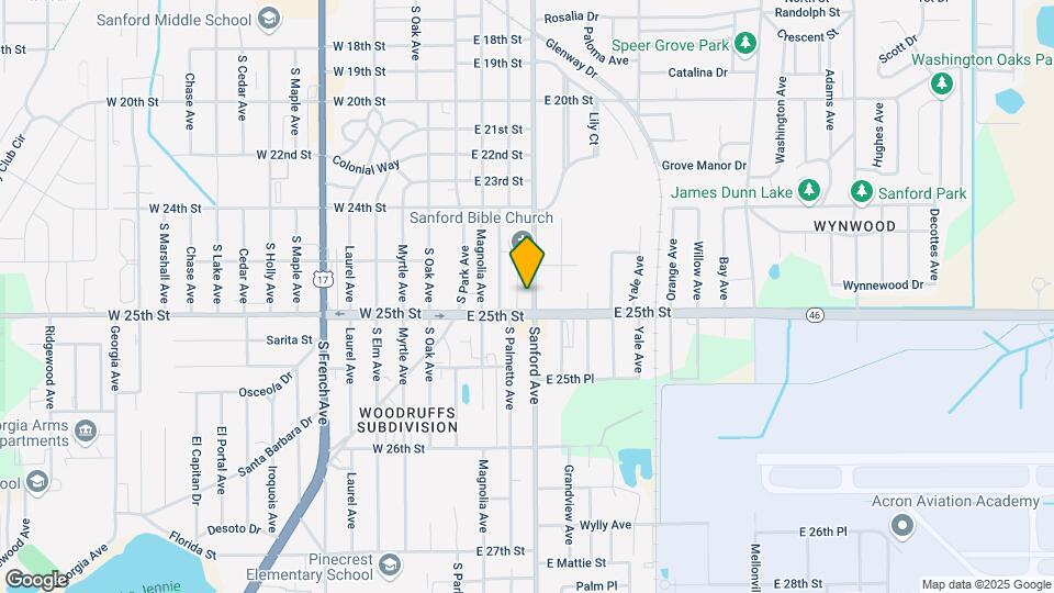 2474 Sanford Ave Mapa y Detalles de la Ubicación