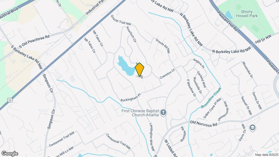 2712 Inverloch Cir Map and Location Details