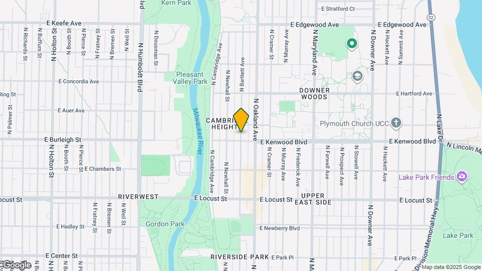 3112 N Bartlett Ave Map and Location Details