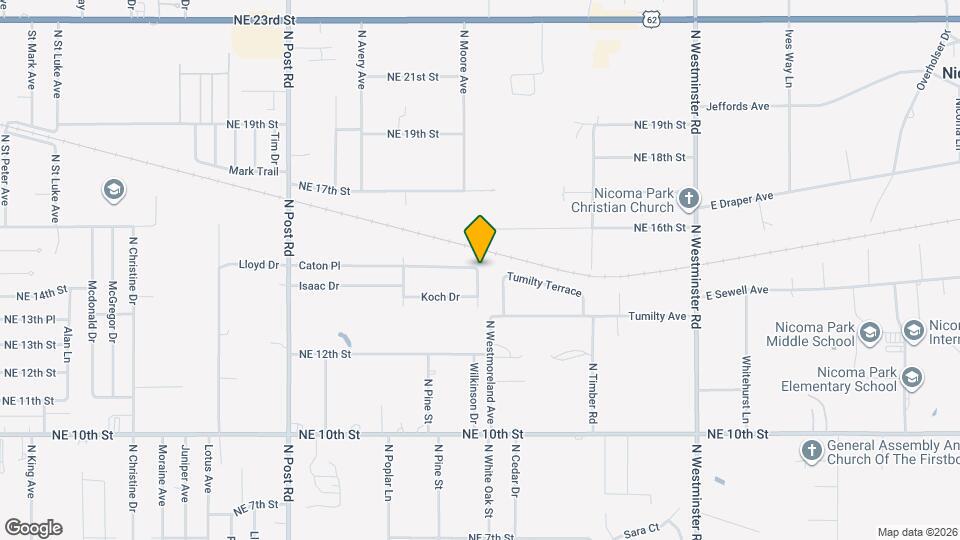 1520 Patricia Dr Map and Location Details
