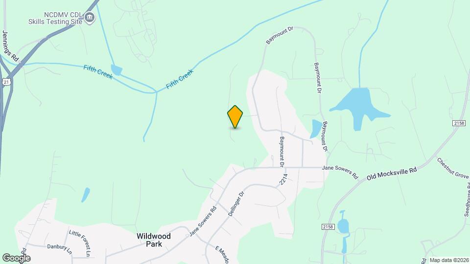 119 Big Oak Ln Mapa y Detalles de la Ubicación