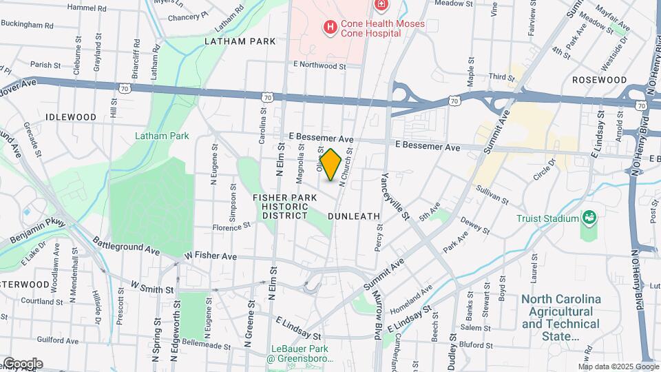 309 Isabel St Map and Location Details