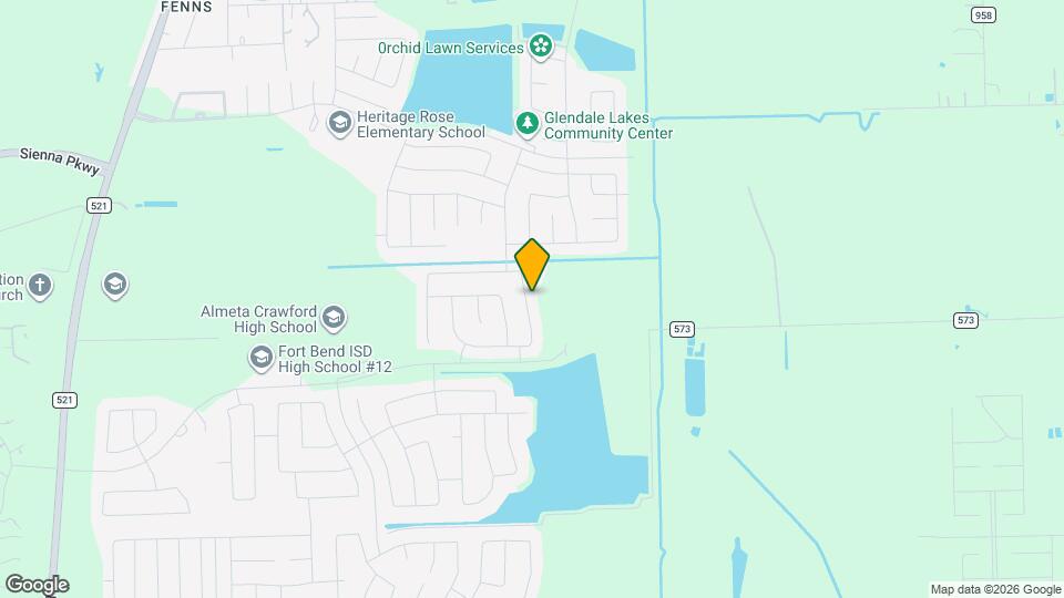 7507 Fierce Friesian Ln Map and Location Details