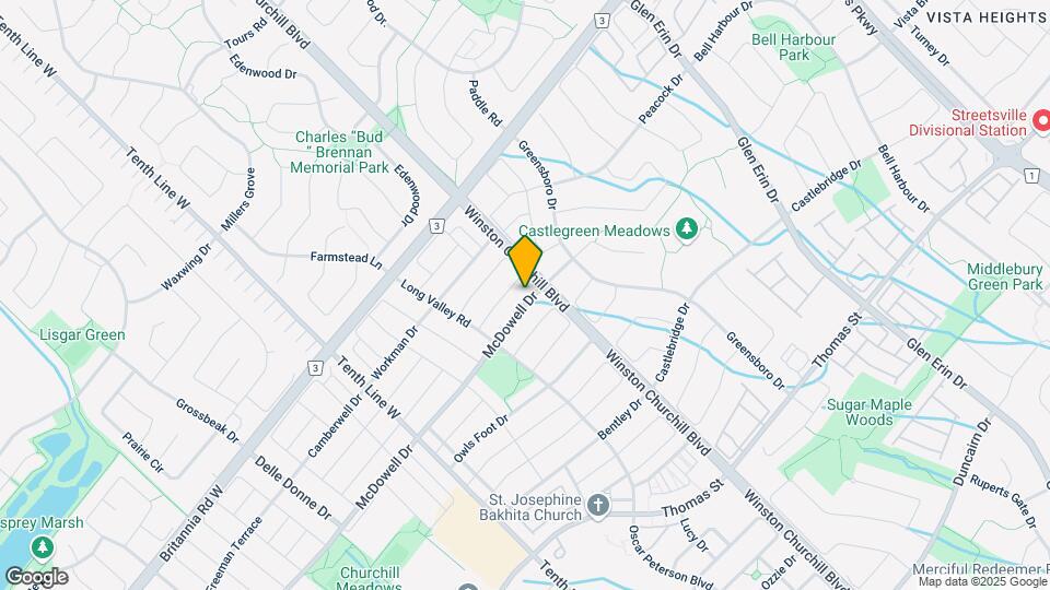3023 McDowell Dr Map and Location Details