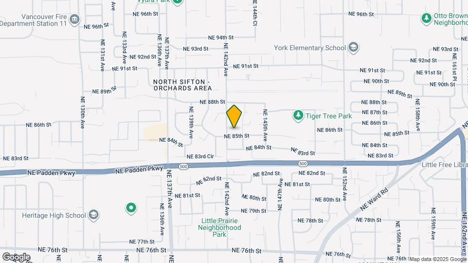 14208 NE 85th St Map and Location Details