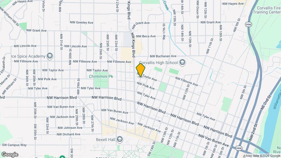 628 NW 19th St Map and Location Details