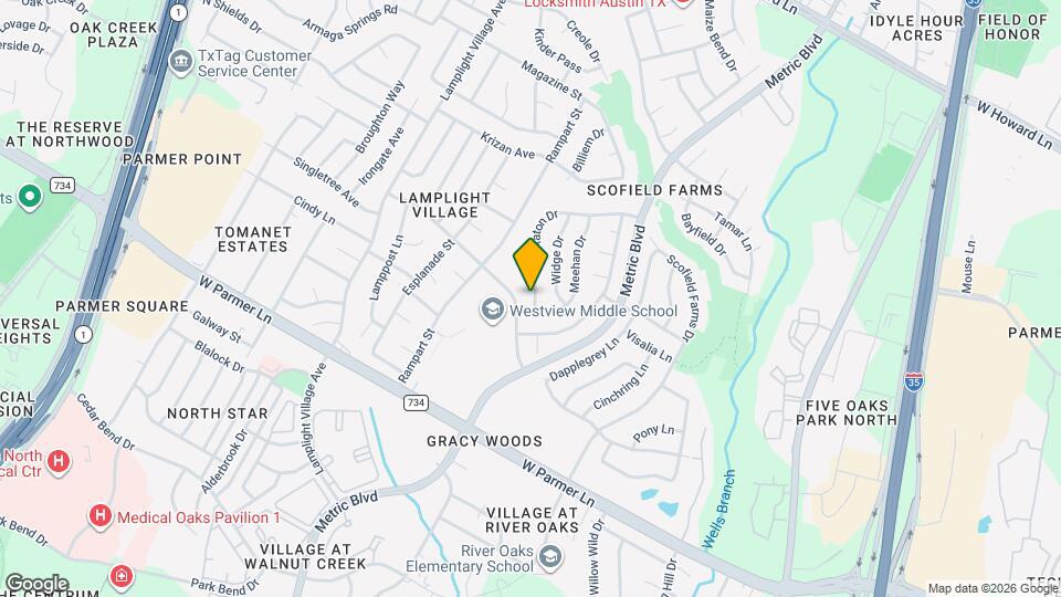 12804 Staton Dr Map and Location Details