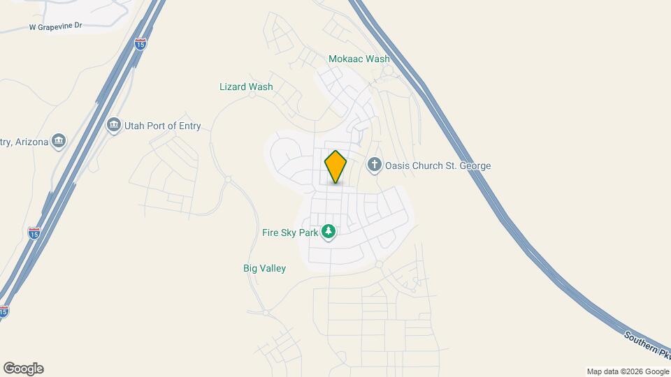 750 W Scarlet Hill Dr Map and Location Details