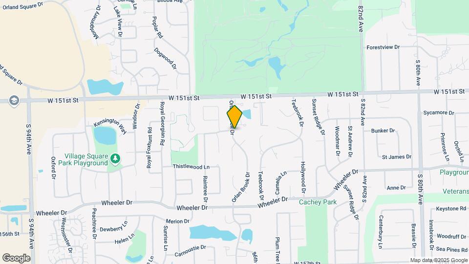 15201 Orlan Brook Dr Map and Location Details