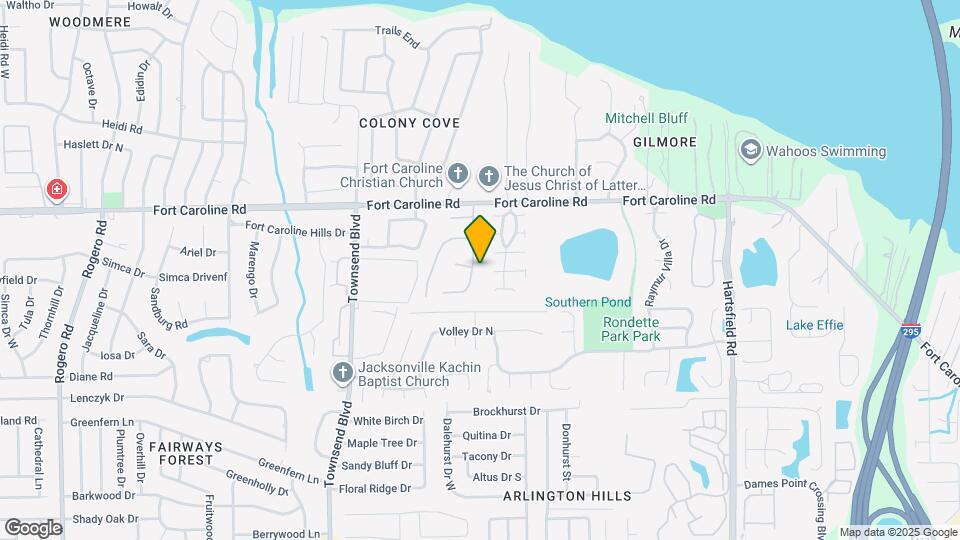 3601 Caroline Vale Blvd Map and Location Details