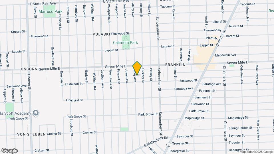 18932 Alcoy Ave Map and Location Details