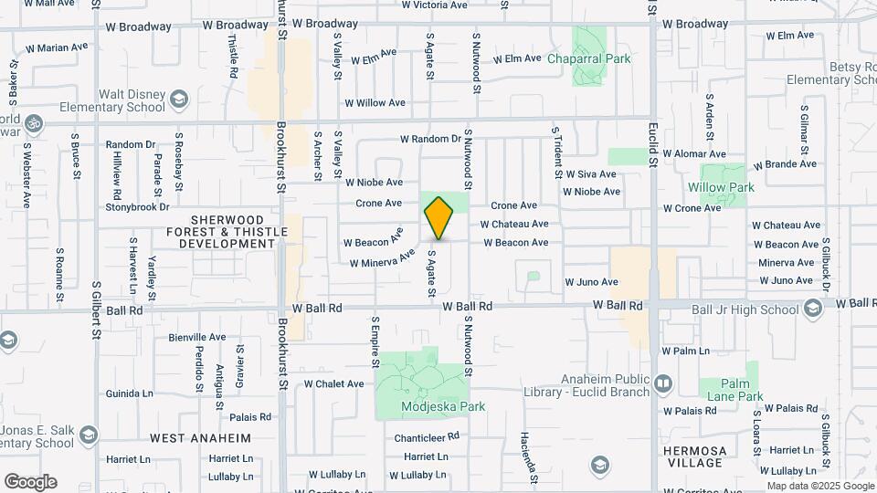 902 S Agate St, Unit B Map and Location Details