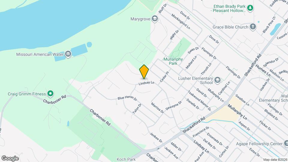 2495 Lindsay Ln Map and Location Details