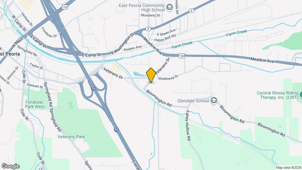 106 Elmwood St Map and Location Details