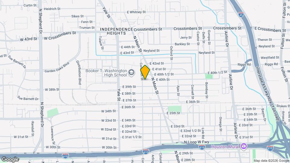 306 E 40th St Map and Location Details