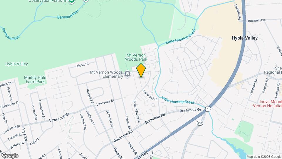 3882 Manzanita Pl Map and Location Details