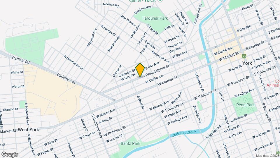 558 W Philadelphia St Map and Location Details