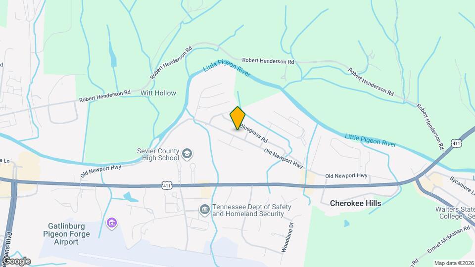 1294 Old Newport Hwy Map and Location Details