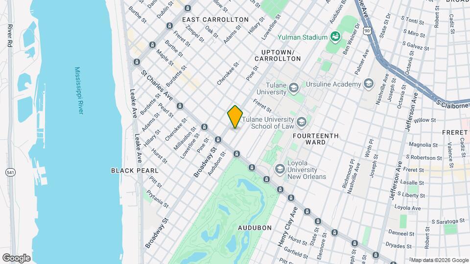 7110 Hampson St Mapa y Detalles de la Ubicación