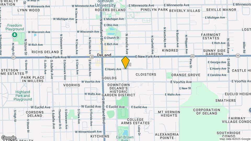 240 E Howry Ave Map and Location Details