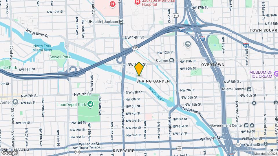1090 NW N River Dr Map and Location Details
